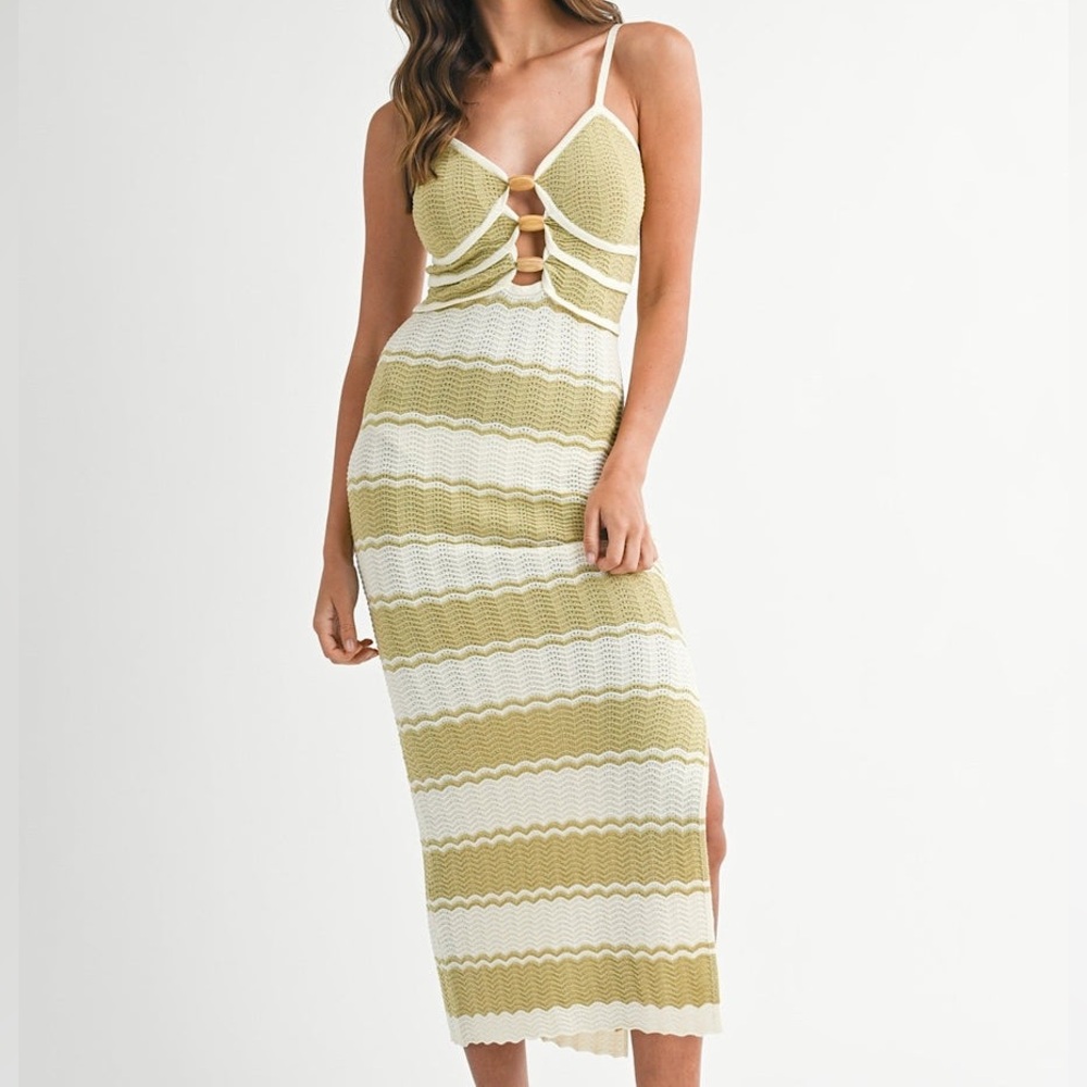 Knit Bodycon Midi Dress